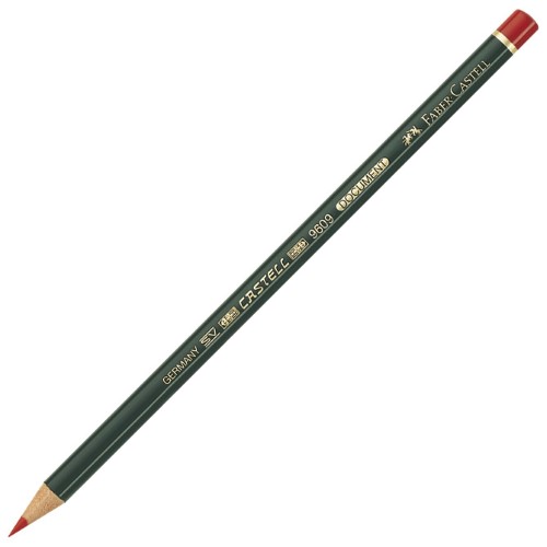 Olovka grafitna document 9609 copir faber castell 119121 crvena (3801)