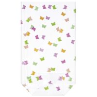 Vrećice ukrasne celofan 11,5x19 cm s leptirićima pk10 heyda 20-30892 41 prozirne (3869)