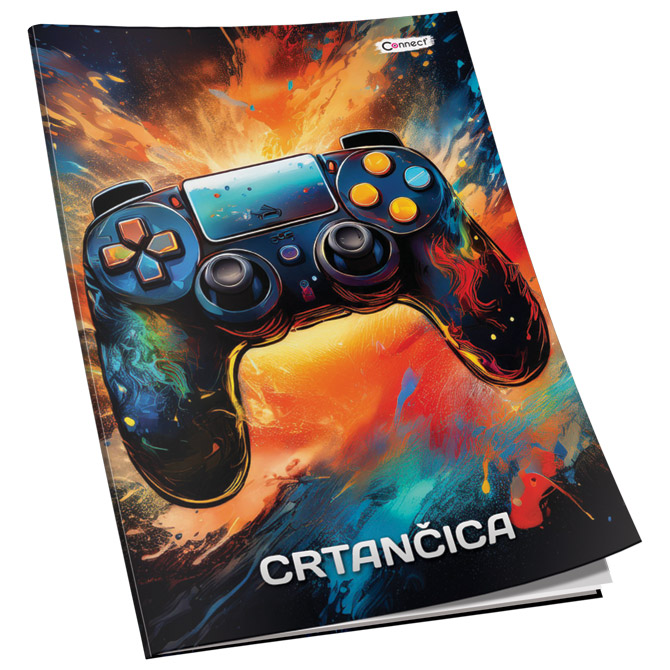 Obrazac školski crtančica za 1razred premium connect boy (3876)