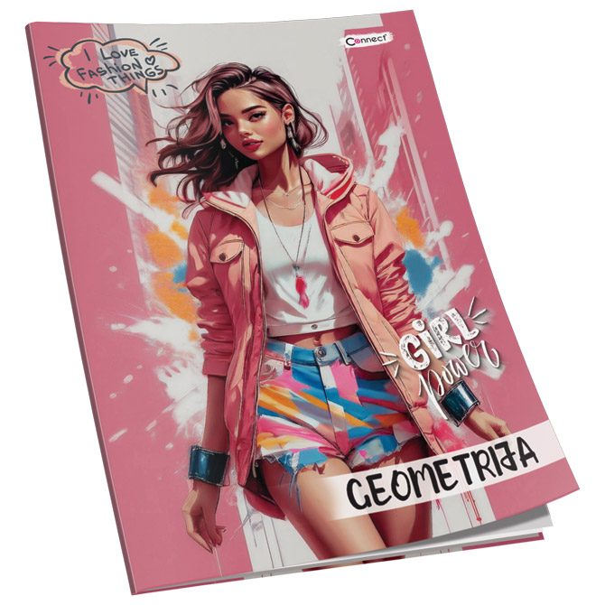 Obrazac školski geometrija premium connect girl (3877)