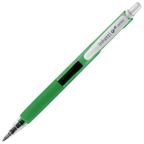 Olovka kemijska gel grip inketti penac ba3601-04ef zelena (3957)
