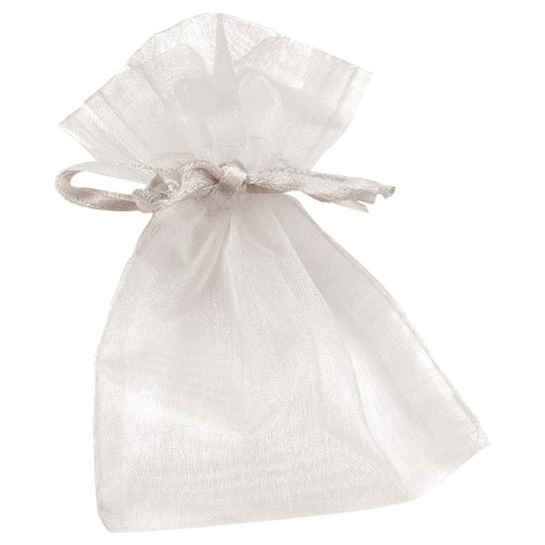 Vrećice ukrasne organdi 10x8 cm pk24 knorr prandell 21-6399410 bijele (4120)