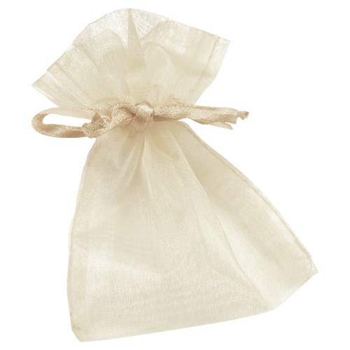 Vrećice ukrasne organdi 10x8 cm pk24 knorr prandell 21-6399428 bež (4121)