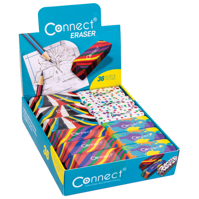 Gumica sintetička multicolour connect sortirano (4148)