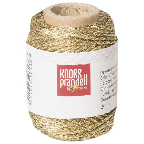 Špaga ukrasna metalik fi-1,5mm/20m knorr prandel 21-6266171 zlatna (4197)