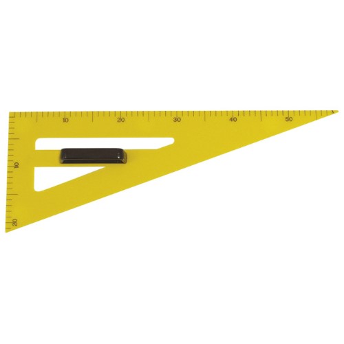 Trokut za školsku ploču pvc 60cm 70° arda (4238)