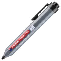Marker za bijelu ploču 1,5-3mm edding retract 12 crni (4266)