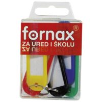 Privjesak za ključeve plastični pk6 fornax bc-b13 blister (4298)