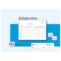 Obrazac a-27/ncr zahtjevnica A5 1+1 trebovnica (4311)