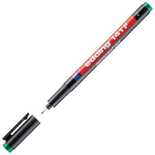 Marker ohp permanentni 0,6mm edding 141 f zeleni (4323)