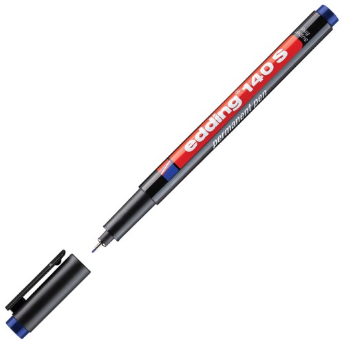 Marker ohp permanentni 0,3mm edding 140 s plavi (4324)