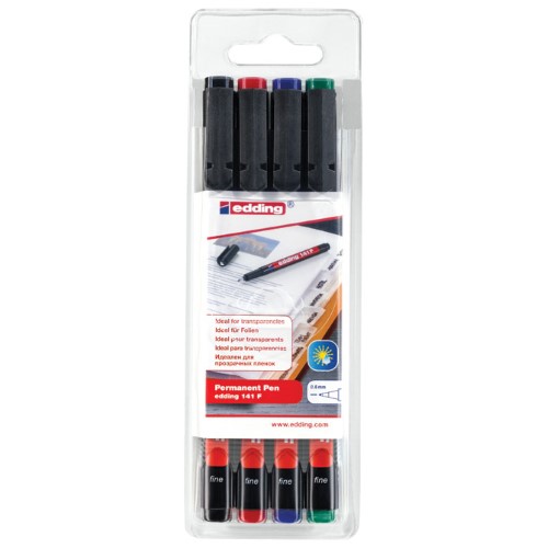 Marker ohp permanentni 0,6mm edding 141 f/4 s (4327)