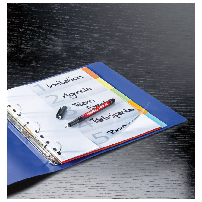 Marker ohp permanentni 1mm edding 142 m crveni (4332)