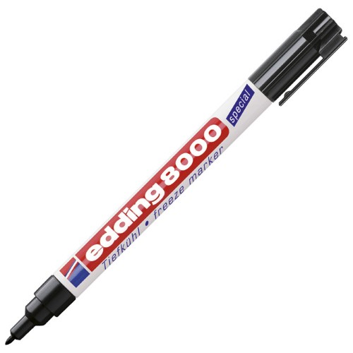 Marker za smrznutu ambalažu edding 8000 crni blister (4354)