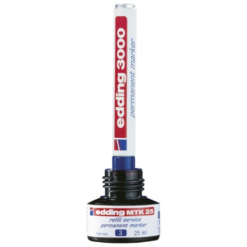 Tinta za marker permanentni 25ml edding mtk25 plava (4425)