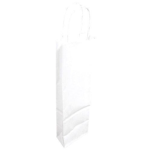 Vrećice ukrasne-boca natron 14x38x8 cm pk50 duga bijele (4919)