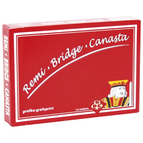 Karte igraće remi-bridge-canasta 1/112 grafika grafoprint (4925)