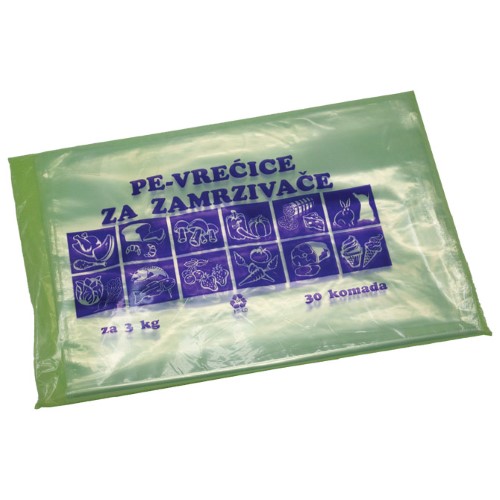 Vrećica pvc za domaćinstvo ld 3kg pk30 metaloplast (5190)