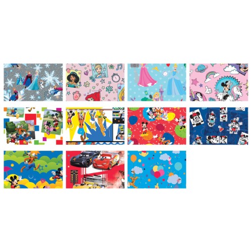 Papir ukrasni rola 70x200 cm walt disney rex-saul sadoch w33j1gen (5203)