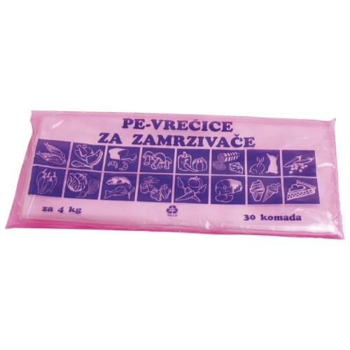 Vrećica pvc za domaćinstvo ld 4kg pk30 metaloplast (5204)
