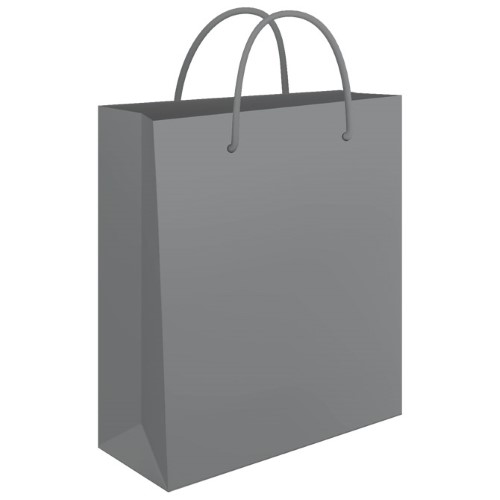 Vrećice ukrasne 34x39x10 cm sjajna plastifikacija fornax srebrne (5770)