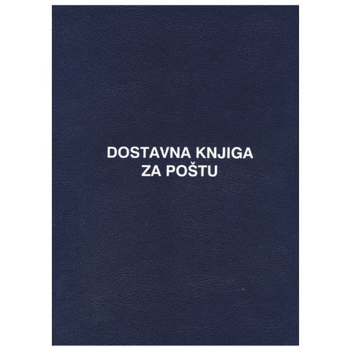 Obrazac b-143a dostavna knjiga za poštu (6486)