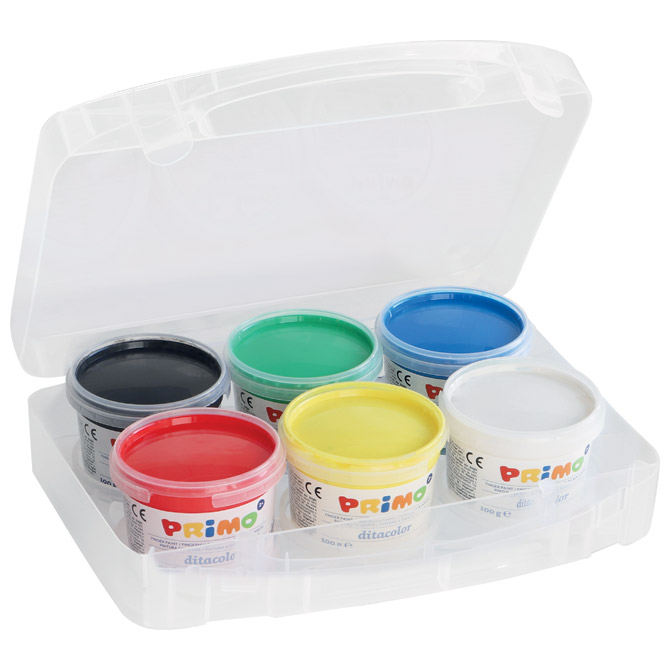 Boja tempera za ruke 100g u čaši 6boja cmp.221td100sp (6504)