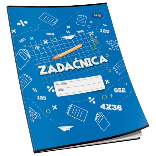 Obrazac školski zadaćnica A4 karo 12l educa (6642)