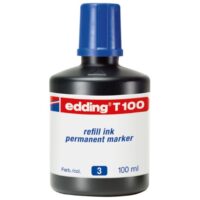 Tinta za marker permanentni 100ml edding t100 plava (6717)