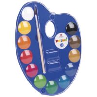 Boja vodena fi 25mm 12boja plus kist na paleti cmp.101a12to (6733)