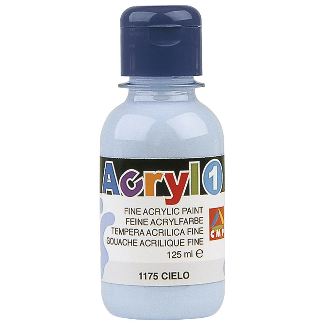 Boja akrilna 125ml cmp.402ta125510 svijetlo plava (6777)