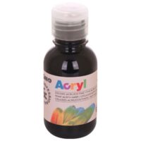 Boja akrilna 125ml cmp.402ta125800 crna (6791)