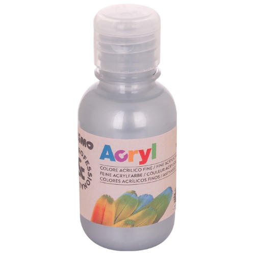 Boja akrilna 125ml cmp.402ta125910 srebrna (6792)