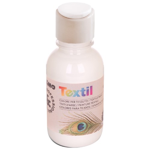 Boja tempera za tekstil 125ml cmp.410tx125100 bijela (6798)