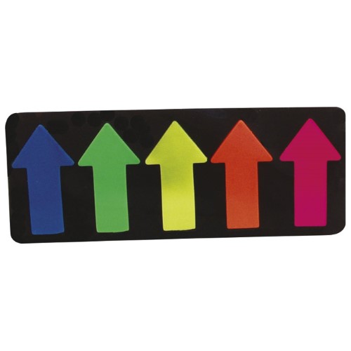 Zastavica 25x45mm 5x25l strelice global notes 2683-09 sortirano blister (6825)