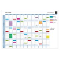 Ploča planer godišnji magnetni exacompta 56153e bijela (6831)