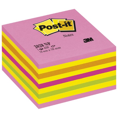 Blok samoljepljiv kocka 76x76mm 450l post-it 3m,2028np (6871)