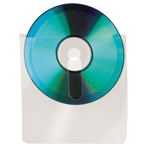 Etui za 1 cd pp samoljepljiv s prstohvatom pk10 3l,(djois)10236 blister (6912)