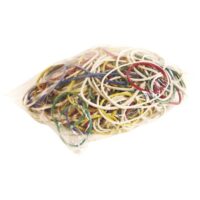 Vezica gumena sortirane veličine 100g 120-30mm boje sortirano (6971)