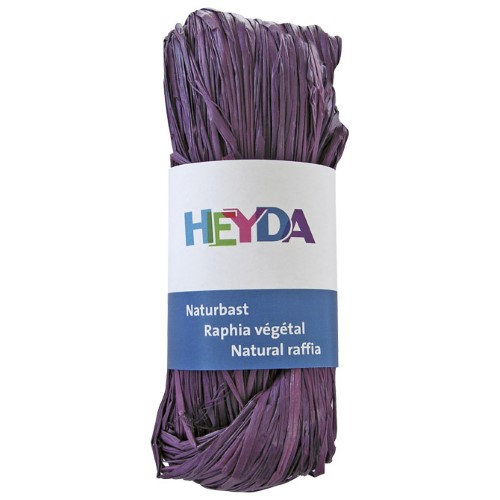 Rafija prirodna 50g heyda 20-48877 85 ljubičasta (7117)