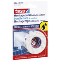 Traka ljepljiva obostrana 19mm/1,5m spužvasta mirror tesa 55732-3 blister (7158)