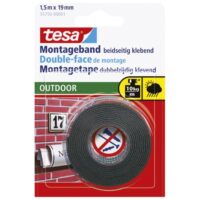 Traka ljepljiva obostrana 19mm/1,5m spužvasta outdoor tesa 55750-3 blister (7160)