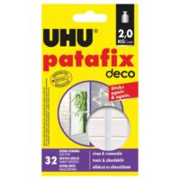 Ljepilo-jastučići 32x patafix deco uhu 40660 bijelo blister (7248)