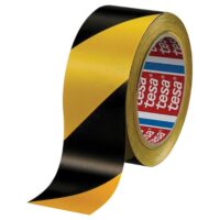 Traka za označavanje ljepljiva 50mm/33m pvc tesa 60760-93 crno-žuta (7316)