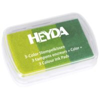 Jastučić za pečat 3 boje (3 zelene) heyda 20-48884 63 (7373)