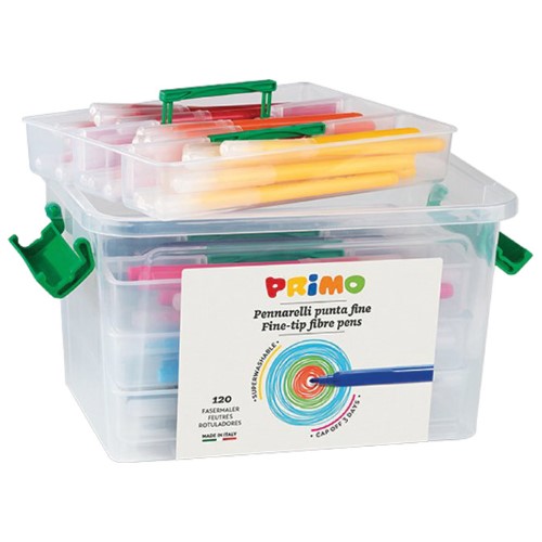 Flomaster školski 120boja (120x10 komada) u pp kutiji primo cmp.615pen120 (7386)