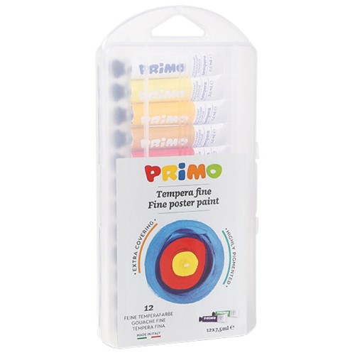 Boja tempera 7,5ml aluminijska tuba 12boja/poly cmp.245t12pp blister (7413)