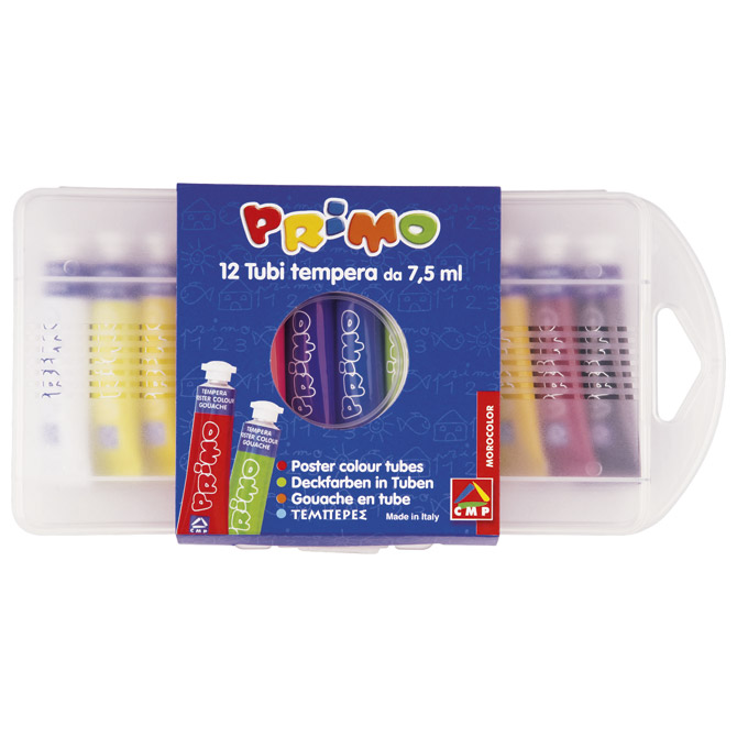 Boja tempera 7,5ml aluminijska tuba 12boja/poly cmp.245t12pp blister (7413)
