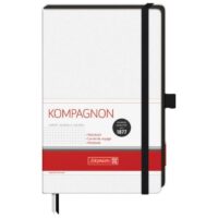 Notes A5 karo 96l 80g šamoa s gumicom kompagnon brunnen 10-55928 05 bijeli (7436)