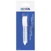 Traka čipka ljepljiva 17mmx2m valovi heyda 20-48800 80 blister (7475)